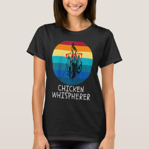 Camiseta Sussurrador de Frangos com Estilo de Quintal Retro