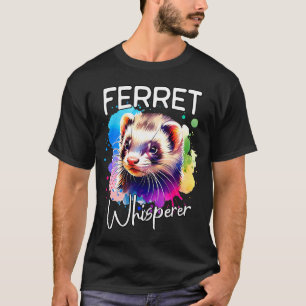 Camiseta Sussurrador de Furão Comfort Colors Peso Pesado Ad