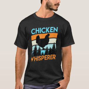 Camiseta Sussurrador de galinhas criador de aves Galinha pr