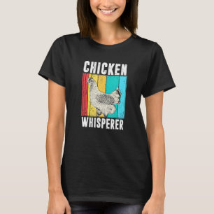 Camiseta Sussurrador de Galinhas Vintage Retro