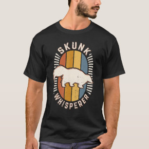 Camiseta Sussurrador de Gambá Vintage Clássico Retro Amor A