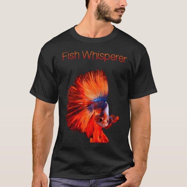 Camiseta Sussurrador de Peixes Betta (Frente)