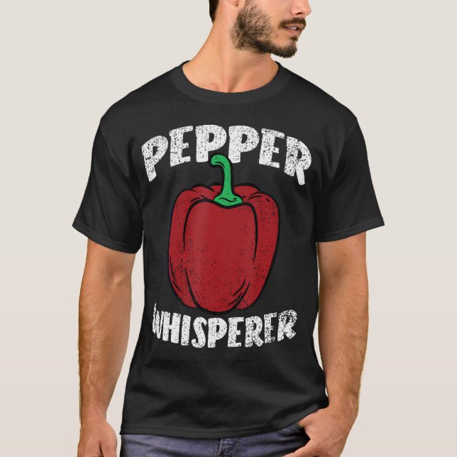 Camiseta Sussurrador de Pimenta Agricultura de Hortaliças F (Frente)