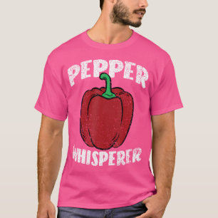 Camiseta Sussurrador de Pimenta Jardinagem Cultivo de Legum
