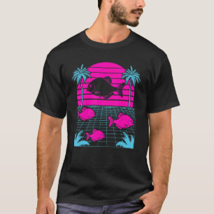 Camiseta Sussurrador de Piranha Aquarista de Peixes Aquario