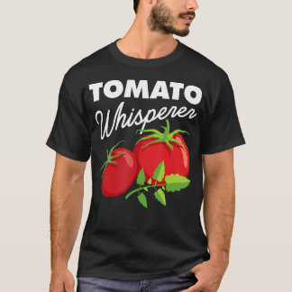Camiseta Sussurrador de Tomate Divertido Fazendeiro Vegano 