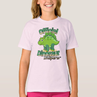 Camiseta Sussurrador Oficial de Dinossauros