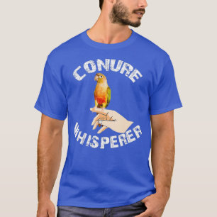 Camiseta Sussurro de Roupa Conure Enmelho Engraçado