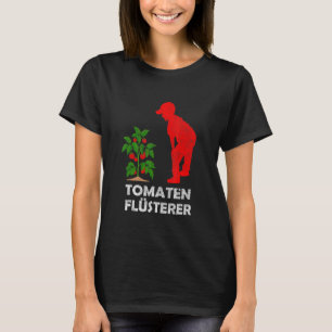Camiseta Sussurro de Tomate Para Jardineiros Amadores E Tom