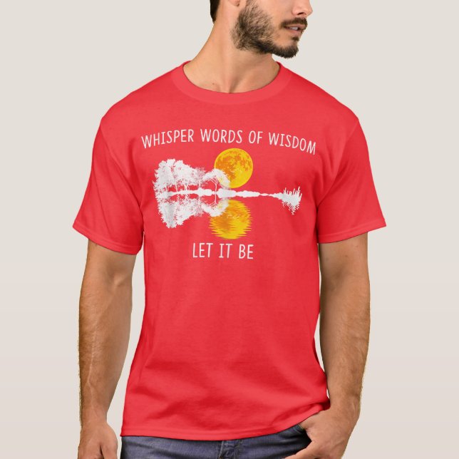 Camiseta Sussurro Palavras de Sabedoria Deixe que seja Cami (Frente)