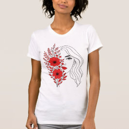 Camiseta Sussurros da Natureza - Beleza Feminina em Bloom