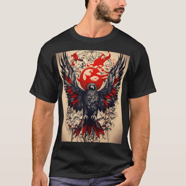 Camiseta Sussurros de águia: Coleção Mística de T-SHIRT (Ed (Frente)