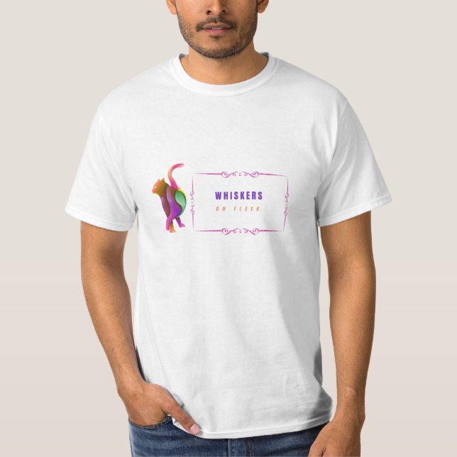 Camiseta Sussurros no Fleek T-Shirt Bonito e Engraçado Pão  (Frente)