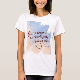 Camiseta Sussurros Silenciosos do Coração