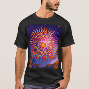 Camiseta "Sussurros Solares no Céu" O Sol