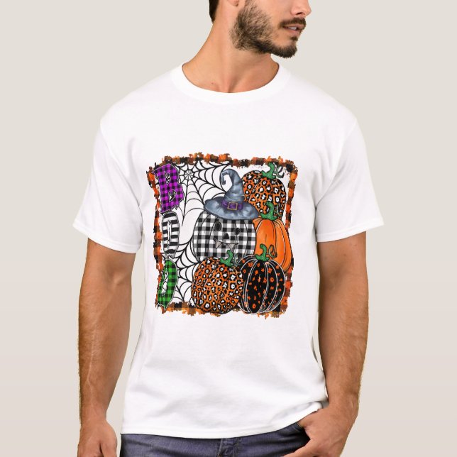 Camiseta Susto de Halloween          (Frente)