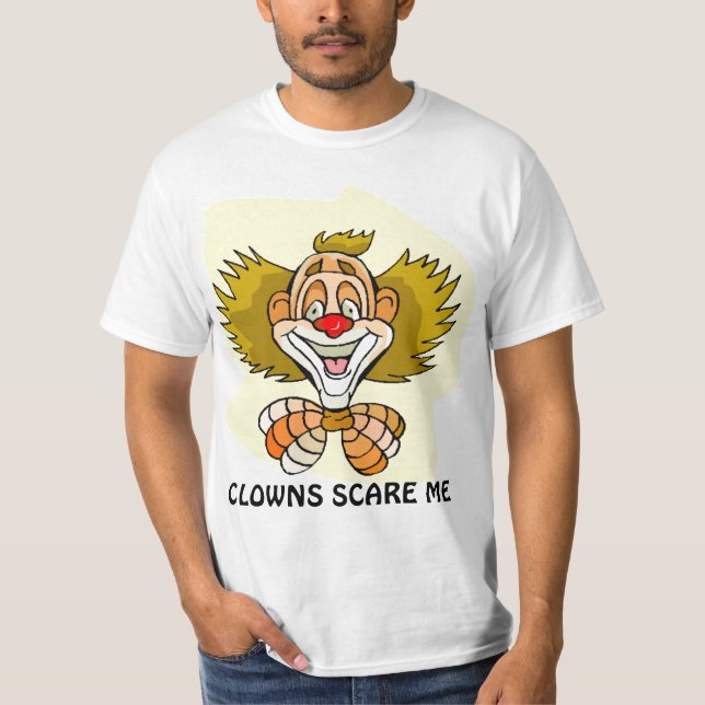 CAMISETA SUSTO DOS PALHAÇOS MIM (Frente)