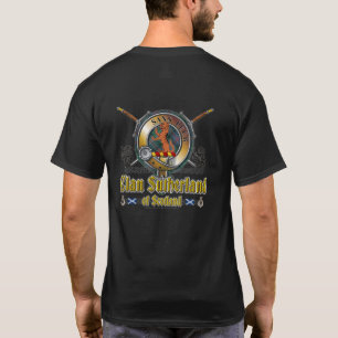 Camiseta Sutherland Clan Crachá