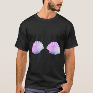 Camiseta Sutiã de Biquíni Briere de Sereia de Concha Concha
