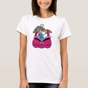 Camiseta Sutiãs e humor dos enrugamentos