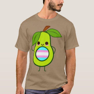 Camiseta Sutil transgênero Avocado transgênero abacate tra