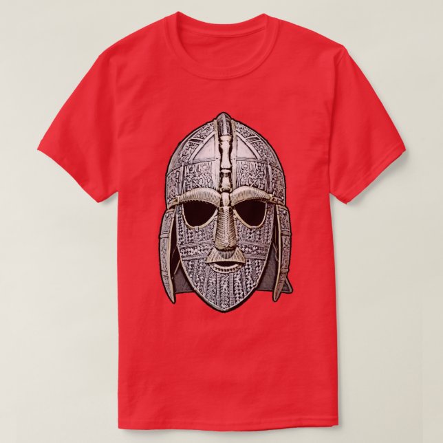 Camiseta Sutton Hoo Helmet (Frente do Design)