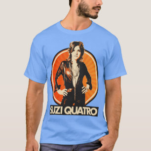 Camiseta Suzi Quatro 70 Glam Rock