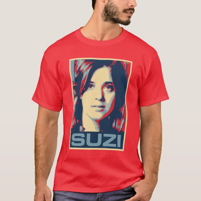 Camiseta Suzi retro (Frente)