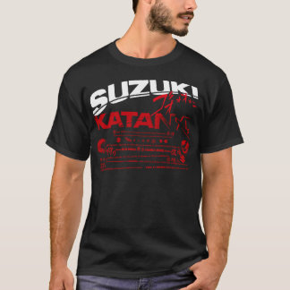 Camiseta Suzuki_Katana_Double-sided Tシャツ