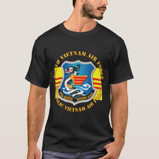 Camiseta SVAF - Força Aérea do Vietname do Sul com Flag Tx