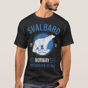 Camiseta Svalbard Norway Árctico Círculo Polar Bear T-Shirt