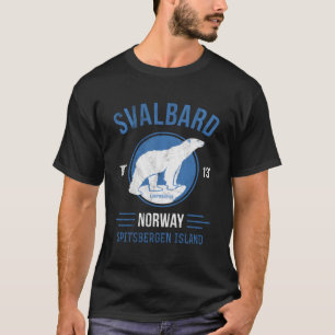 Camiseta Svalbard Norway Sweater Polar Bear Longyearbyen Co