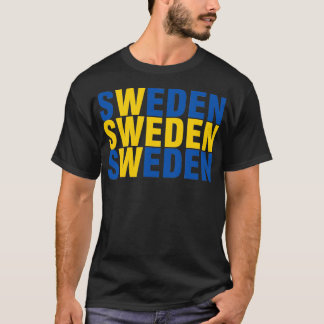 Camiseta Sverige flagga