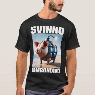 Camiseta Svinino Bombondino Porco Caos Meme