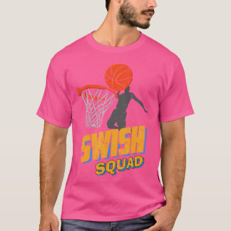 Camiseta Swad Squad Kids - Jogador de basquete