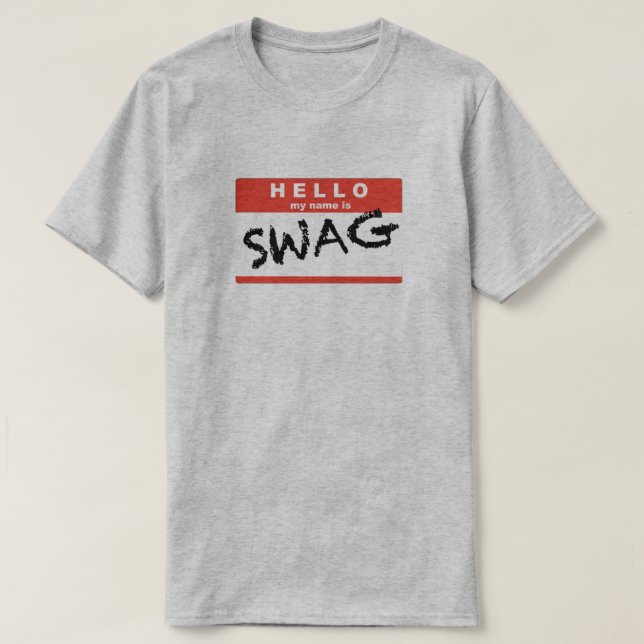 Camiseta Swag T-Shirt (Frente do Design)