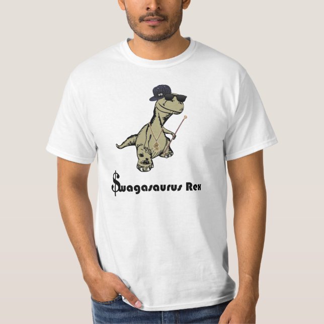 Camiseta Swagasaurus Rex (Frente)