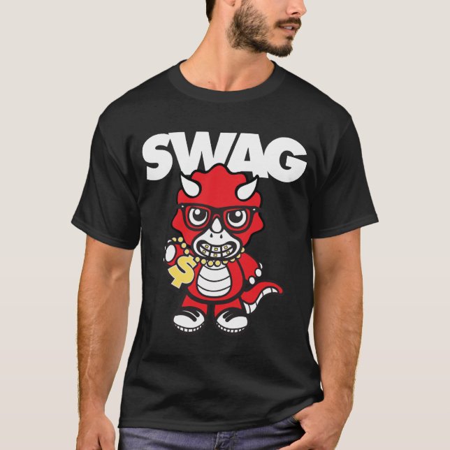 CAMISETA SWAGGASAUR (Frente)