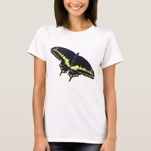 Camiseta Swallowtail preto