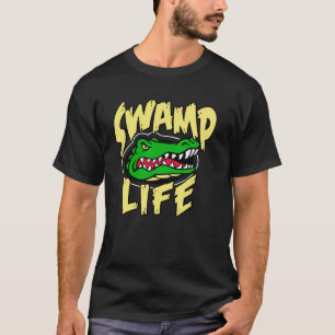 Camiseta Swamp Alligator Living Life