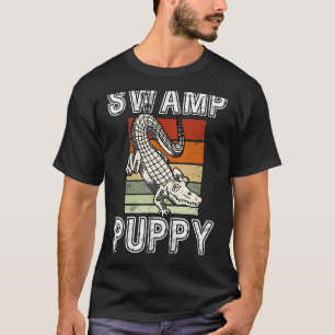 Camiseta Swamp Puppy Cute Funny Sarcastic Alligator Crocodi