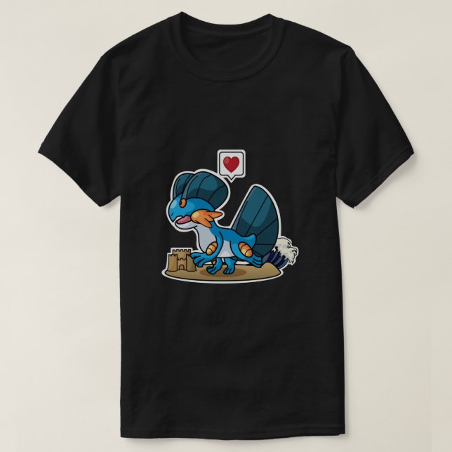 Camiseta Swampert V-Neck (Frente do Design)