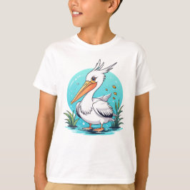 Camiseta Swan branco bebê