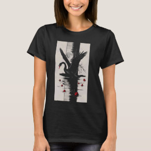 Camiseta Swan Lake Bird Lover Nature Wildlife Moon Gift