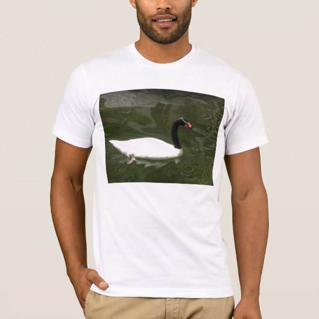 Camiseta Swan preto e branco (Frente)