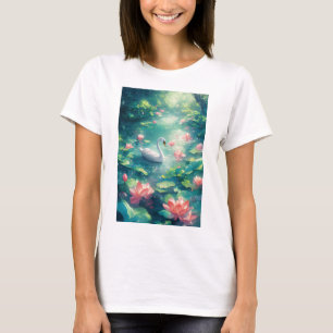 Camiseta Swan Tranquil