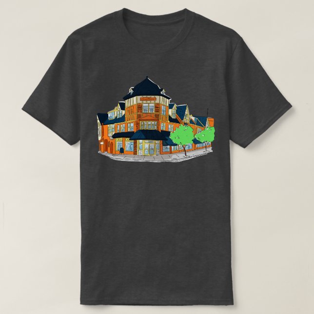Camiseta Swarthmore (Frente do Design)