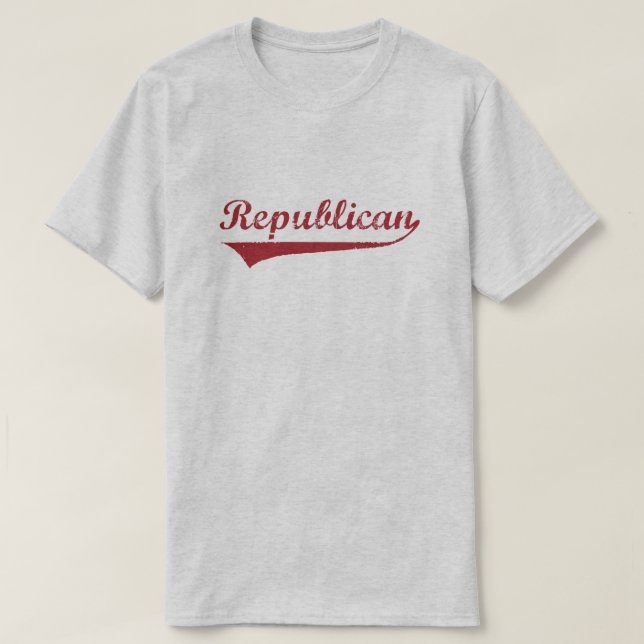Camiseta Swash republicano (Frente do Design)