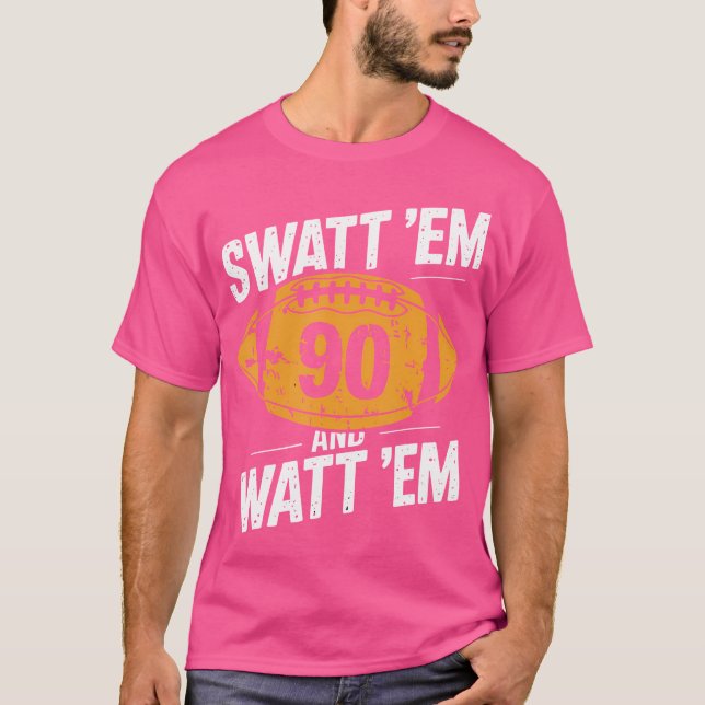 Camiseta Swatt Em E Watt Em 90 Futebol (Frente)