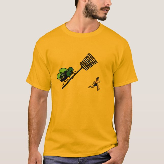 Camiseta Swatter de mosca (Frente)